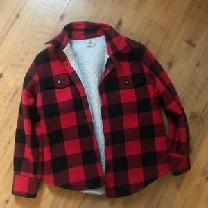 Boys crewcuts size 8 buffalo plaid jacket